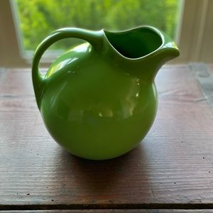 Hall pitcher - apple green - vintage